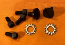 Ruger Mini 14 / 30, Wood Stock screws Washers & sling block screw set Blue steel