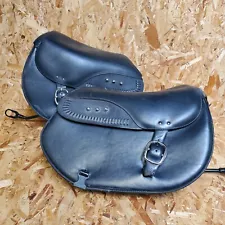 Harley-Davidson Softail Fat Boy Leather Detachable Saddlebags 88306-07A