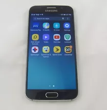 Samsung SM-G920P Galaxy S6 Sprint Smartphone GOOD