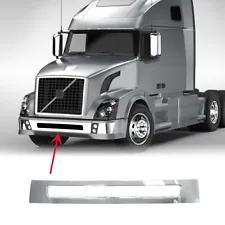 For 2004-2015 Volvo VNL 300 430 630 670 730 780 Chrome Bumper Center Cover Trim