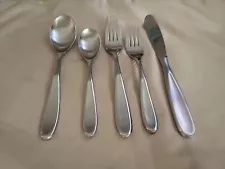 56 Pieces Splendide DUNE Stainless Flatware Service For 10 Plus