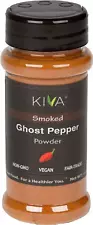 Gourmet Smoked, Ghost Chili Pepper Powder (Bhut Jolokia) - Non GMO, Vegan, Fair