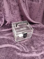 Small Plastic Donation Box