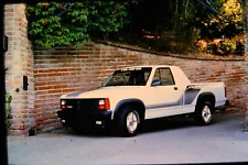 1989 DODGE DAKOTA DEVELOPMENTAL SHELBY Vintage press Photo Slide