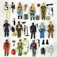 1985 GI Joe LOT OF 12 FIGURES SOME 100% COMPLETE & IN VERY GOOD CONDITION!