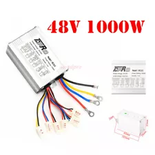 48V 1000W Brush Motor Speed Controller For Scooter E-bike Electric Motor