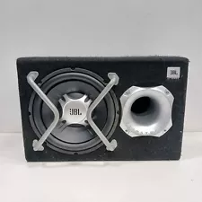 Black JBL 12 INCH SUBWOOFER In Speaker Box