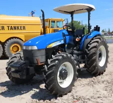 New Holland TD5040 4WD 86HP Farm Tractor Utility Ag PTO 3PT Diesel bidadoo -New