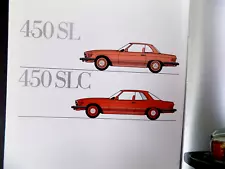 1974 mercedes 450 sl 280 c 240 d 280 230 450 se sales brochure new original