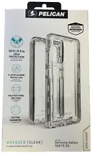 Pelican Voyager Series Case + Holster for Samsung Galaxy S20 FE (5G) - Clear