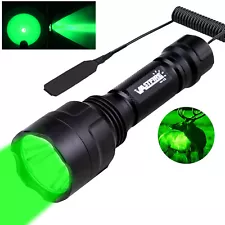 1000 Yards Green LED Hunting Light Predator Flashlight Coyote Hog Varmint Lamp