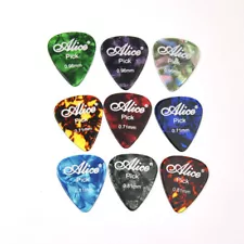 6x Alice Guitar Picks Acoustic Electric Plectrums Assorted Thin 0.58mm-1.50mm US