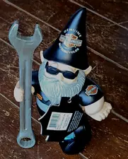 NWT! Harley Davidson Mechanic w/Wrench (Male) 8" Garden Gnome #544902D