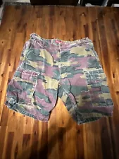 Supreme camo cargo shorts Green Men’s Size 36 w/ defects