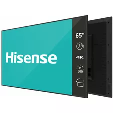 Hisense 65DM66D 65" Uhd 500nits 24/7 Landscape & Portrait Speakers Android 11