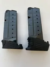 Lot Of 2 Factory Walther PPS M1 9MM 7-Round & 8-Round Pistol Magazine