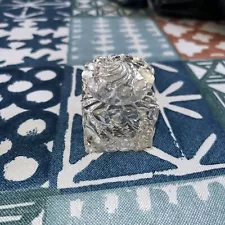 AntiqueCrystal Small Inkwell