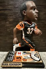 Cincinnati Bengals Rudi Johnson Ticket Base NFL Bobblehead Forever Collectibles