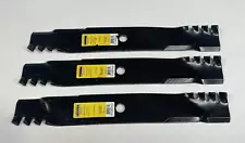 Set of 3 Predator Mulching Blade for 60" John Deere 7 Iron Deck TCU15881 M128485