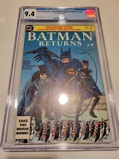 BATMAN RETURNS: Official Motion Picture Adaptation #nn CGC 9.4 1992 Comic SALE!!