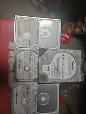 Maxtor Old Hard Drive Lot