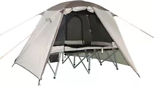 2-person Elevated Cot Tent SLEEP OFF THE GROUND Glamping Bed Camping Shelter