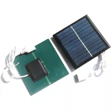 High Efficiency 1W Solar Panel Kit Fast USB Charging for Outdoor Activities