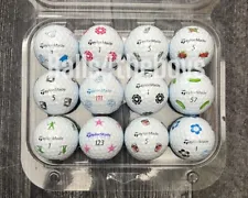 12 Taylormade TP5 Pix Limited Edition Collectors Logo Golf Balls | Dozen