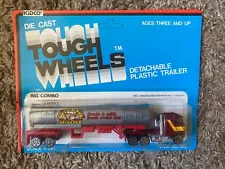 Kidco Tough Wheels Chelsie Dairy Milk Semi Tractor Tanker Truck HO 1/100 1979