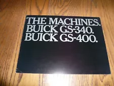 1967 Buick GS-340 GS-400 Sales Brochure - Vintage