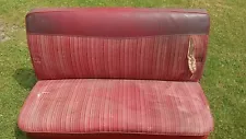 1961-1962 Chevy Corvair Wagon 700 Front Bench Seat Original Upholstery OEM