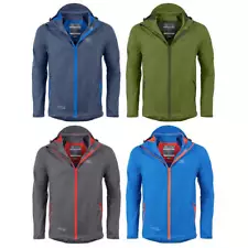 Highlander Stow and Go Waterproof Jacket - Charcoal, Navy Blue, Green & Blue