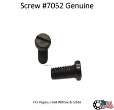 Screw #7052 Pegasus Willcox and Gibbs Machine Genuine