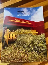 1986 NEW HOLLAND 14X18 BALERS 311, 316 AND 326 SALES BROCHURE