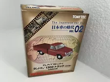 Tomica Limited Vintage 1:64 Japanese Car Era Vol.2 Datsun 1200 LHD Export Spec