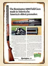 New Listingreproductions for sale 1975 fiream Over Under Shotgun metal tin sign firearmgun