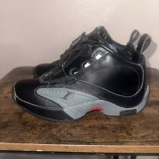 New Size 7 -Reebok Answer IV Black Grey Basketball Shoes Men's Allen Iverson