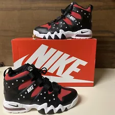 New Size 10 - Nike Air Max CHARLES BARKLEY 94 USA 2021 Black/White/Gym Red