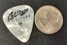 Collings Guitar Co. HEAVY GAUGE PICK - Pearl - Acoustic Electric Mandolin Texas