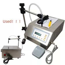 Use Liquid Filling Machine 30W Auto Digital Control Bottle Filler 2-3500ml