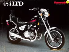 1985 Kawasaki 454 LTD brochure