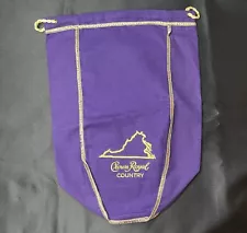 Crown Royal Country Purple VA/WA/PA State Outline Bags (3) 1.75L *Private Sale*