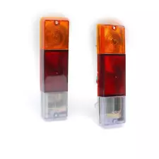 Pair Rear Tail Lamp Light For Datsun 1300 520 521 J13 Pickup 1966 - 1972