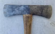 FRED E. BARNETT, SAN FRANCISCO, CA., DOUBLE BIT AXE, 13.75” WIDEOUT HANDLE