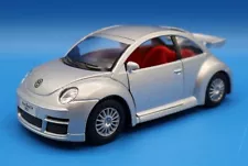 Kinsmart VW Volkswagen New Beetle RSi Diecast Toy Car 1:32 Gray