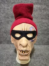 Vintage 1980 Be Something Studios Thug Bank Robber Halloween Mask