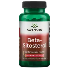 Swanson Beta-Sitosterol - Maximum Strength 160 mg 60 Capsules