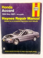 Honda Accord 1994 - 1997 Haynes Repair Manual #42013