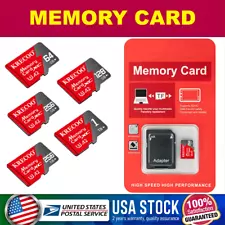 1-10PAck Lot 32GB 64GB 128GB 256GB 512GB Ultra Micro SD Class 10 TF Memory Card