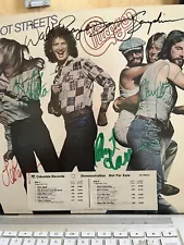 New ListingHot Streets Chicago Demonstration Not For Sale LP Signed By 6